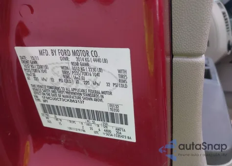 2012 Ford Escape Xls from USA, damaged, VIN 1FMCU0C73CKB62137